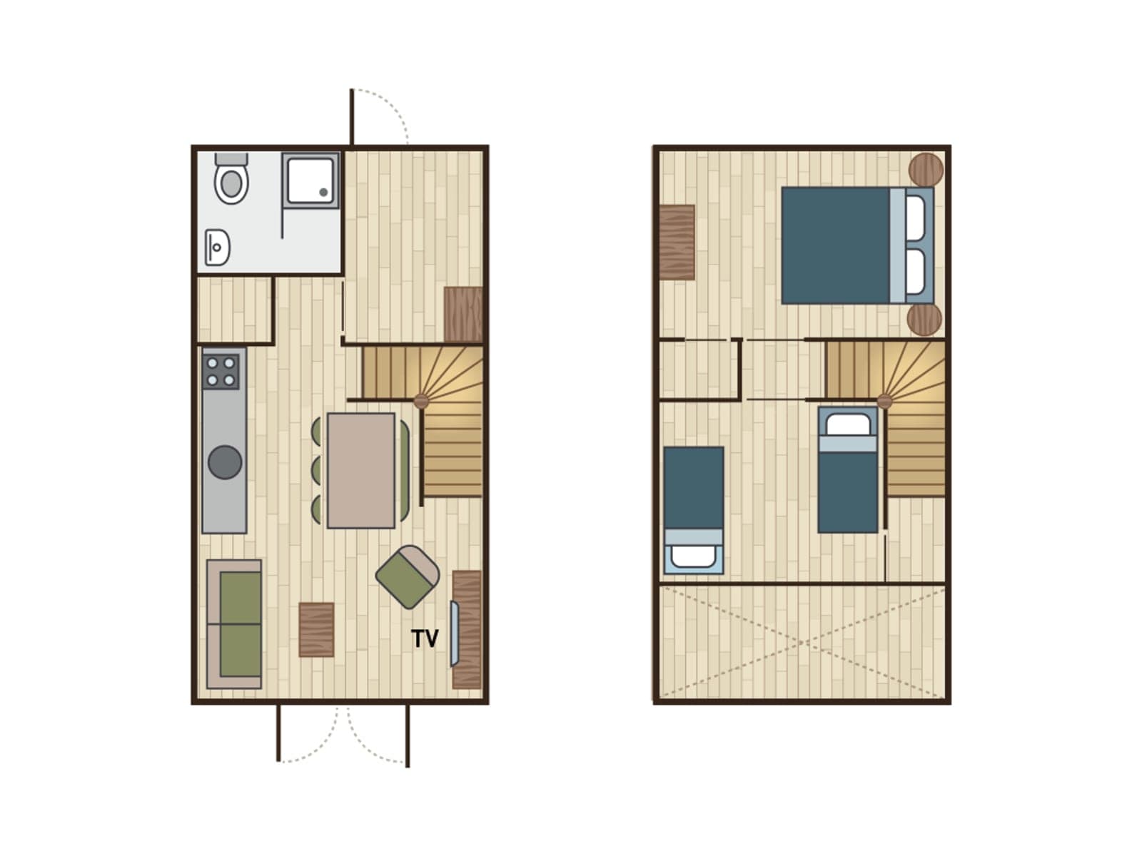 plattegrond-villa-maji-lake-resort-beekse-berg